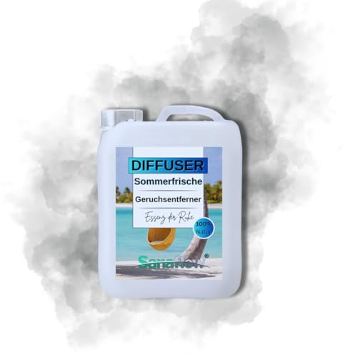5L Raumduft Diffuser Sommerfrische von Sanaflow – Langanhaltend & Natürlich – Für Zuhause & Büro