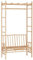Vetnasa Banc de Jardin avec pergola 116 cm Bambou,Meubles,Mobilier de Jardin,Sièges de Jardin,Bancs de Jardin,Brun,22.5kg,341742