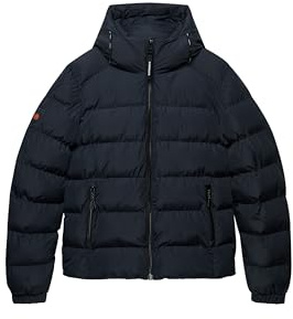 Superdry Mens Puffer Jacket Eclipse Navy S to 3XL