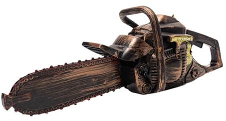 Kettensäge für Halloween mit Sound, Elektrisches Kettensäge Spielzeug, Requisiten-Kettensäge, Electric Chainsaw Toy, Halloween Cosplay Prop Crafting für Halloween Party Requisiten