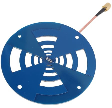 CCYLEZ Ultrabreitband-Antenne, UWB Omnidirektionalantenne, 550 MHz bis 7 GHz Hohe Verstärkung, 360° Signalempfang, Niedriger SWR für HF-Lesen, EMI-Tests