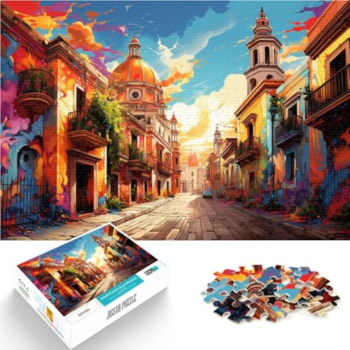 Puzzle für Erwachsene 1000 Teile Sevilla das Puzzle 26 x 38 cm anspruchsvoll zu vervollständigen Aber lustig und humorvoll für Kinder ab 14 Jahren