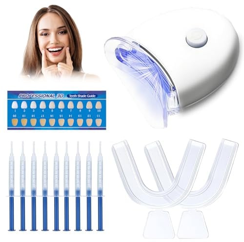 Zahnaufhellung Bleaching Set, Teeth Aufhellung Gel, Schnelles Bleaching Zähne, Teeth Whitening Essence, Zuhause Zähne Reinigen, Geeignet für den täglichen Gebrauch
