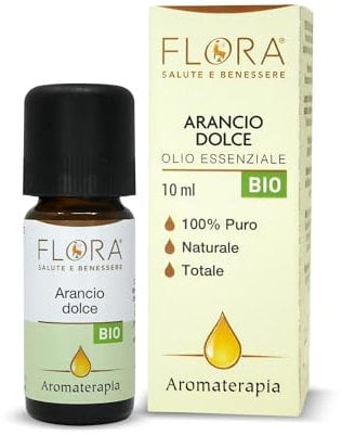 Flora 48976 Olio essenziale di arancio dolce, 10 ml