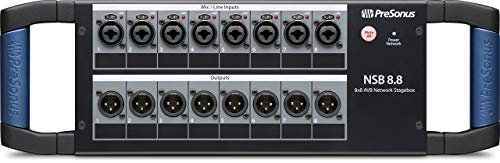 PreSonus Boîtier de Scène PreSonus NSB 8.8 8x8 avec Réseau AVB