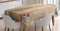 ABAKUHAUS Weihnachten Tischdecke, Holz Plank Schneeflocken, Wasserfest Waschbar mit Klar Sichtbaren Farben kein Verblassen Personalisiert, 140 x 240 cm, Hellbraun Weiß Braun