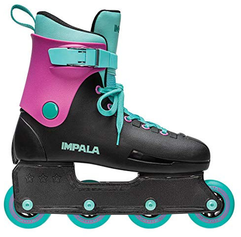 Impala Lightspeed Inline Skate (US 6 / EU 37 / UK 4, Black/Berry)
