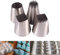 Large Cake Decorating Piping Tips, 4 Pack Stainless Steel Piping Nozzle Cake Decorating Pastry Tips Tool