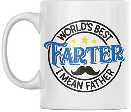 Mug pour la fête des pères (World's Best Farter)