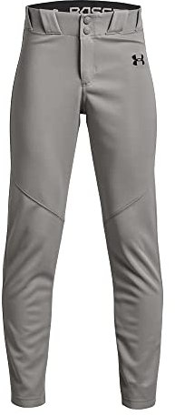 Under Armour Boys' Utility Pant, (080) Baseball Gray / / Black, Youth Small
