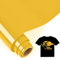 IModeur 5 Ft Plotterfolie Textil Gold – 30,5 x 152,5 cm Flexfolie Plotter Textil Gold für Silhouette Cameo, Textilfolie Plotter für Kleidung, Mützen, Hosen, andere Stoffe