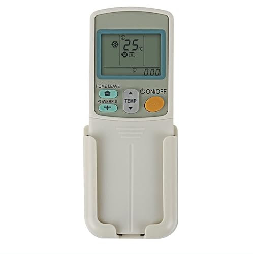 Telecomando adatto for condizionatore d'aria ARC433B50 ARC433A55 ARC433A98 ARC423 A/C condizionata (Color : Remote and holder)