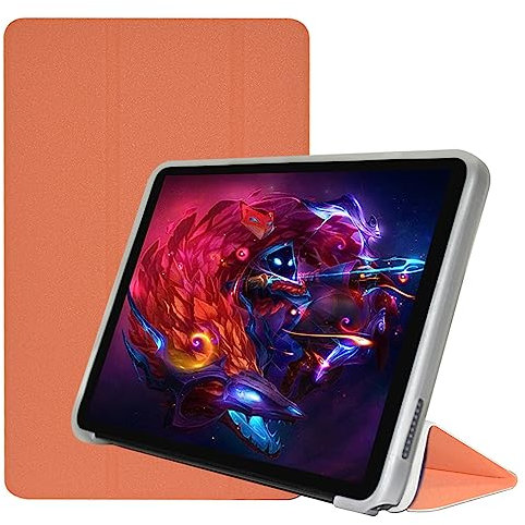 AKNICI Hülle für ALLDOCUBE iPlay 50 Mini/ALLDOCUBE iPlay 50 Mini Pro/ALLDOCUBE iPlay50 Mini Pro NFE Tablet 8 Zoll, Ultra Dünn PU Leder Weiche TPU Rückseite Abdeckung Klappständer Schutzhülle, Orange