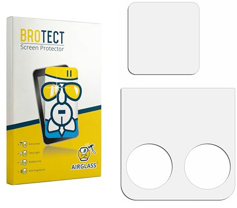 BROTECT Schutzglas für Blackview BV9200 (NUR Kameraschutz) Schutzfolie Panzer Folie Glas Displayschutz Made in Germany [ 9H, Anti-Fingerprint]