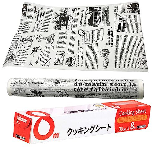 Backpapier, Rolle 8M Hamburgerpapier Papier, Nicht Klebrig Fettdichtes Papier, Sandwichpapier Kann zum Einwickeln von Sandwiches, Burgern, Weiß