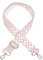 Bandoulière réglable pour Sacs Largeur 3.8cm, bandoulière pour Sacs 80-141cm, bandoulière réglable en Longueur pour Sacs à bandoulière et Sacs à Main (Rose)