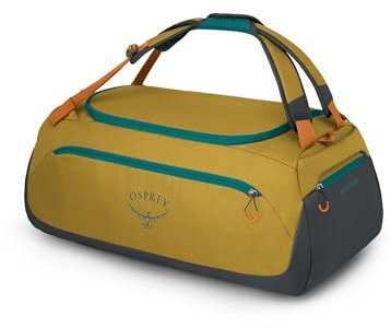 Osprey Daylite Duffel 60 – Praktische, funktionale, große Tasche für den Alltag – Duffel-Reisetasche - Tumbleweed Yellow/Tunnel Vision O/S