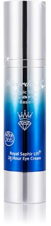 Ricarda M. MSC Royal Saphir Lift 24H Eye Cream 50ml Augencreme mit Anti-Aging-Formel (studienbelegt): verjüngt auf zellulärer Ebene + Sofort-Lift-Effekt