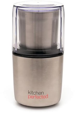 Kitchen Perfected E5610SS Large Grinder, Metal, 200 W, 70 Grams
