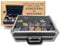 Dice Display Case with Dice Tray for DnD Gifts - Store Up to 960 Polyhedral Dice, 24 Slots Per Tray - DnD Dice Tray with Removable Felt Storage Trays - Crystal Clear Lid for Pristine Viewing
