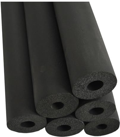Générique Tube D'isolation de Tuyau 6 13 16 20 25 32 43 50 63 76 90 mm diamètre intérieur, Isolation tuyaux Mousse tuyaux calorifuges Anti-Gel et calorifuge(50mmx20mmx1.8m)