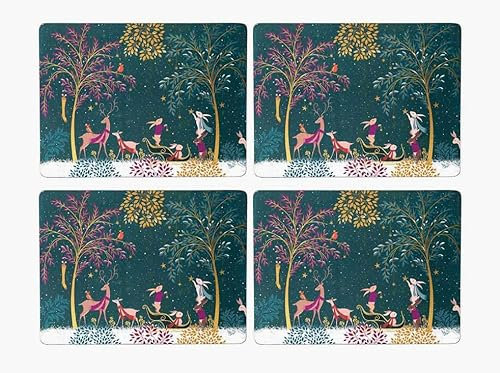 Woodland Tales Platzdeckchen-Set, 4 Stück