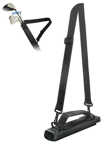 Sac pour Club de Golf,Sac de Club de Golf Portable,Sac de Transport Léger pour Club de Golf,Mini Sac de Transport pour Club de Golf,Mini Sac de Club de Golf,Sac de Golf Réglable Noir Tokaneit