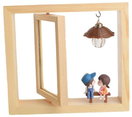 PHENOFICE Kreativer Doppelseitiger Rotations-bilderrahmen Für Tischdekoration Vielseitig Einsetzbar Mit Wasserdichtem Design Für Zuhause Und Büro