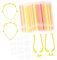 Toyvian 1 Satz Camping Leuchtstab Leuchtendes Armband Blinkende Stöcke Led-sticks Leuchtstäbe Masse Party Leuchtendes Große Leuchtstäbe Leuchtrequisite Party-requisite Plastik