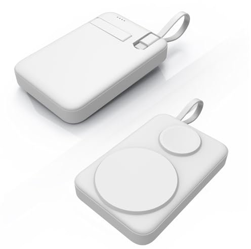 Power Bank 10000mAh, mag-Safe Bateria Externa Carga Rapida, Cargador Portátil Inalámbrico PD 22.5W Pantalla USB-C mag-Safe Powerbank para iPhone 17/16/15/14/13/12/11/Pro