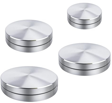 4 Stück Keramik Trimmspinner Töpfer Finishing Werkzeuge Tonwaren Drehwerkzeug Werkzeuge Ton Töpferwerkzeuge Drehwerkzeug Für Töpfer Trimmen Zum Kann Minimaler Reibung Reibungslos Drehen(25/30/38/45mm)