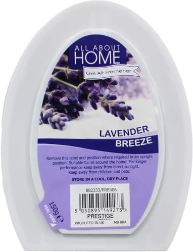 ( x4 ) Powerhouse 882333 Gel Air Freshener Lavender