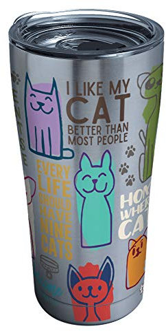 Tervis 20 oz Stainless Tumbler - Cat Sayings
