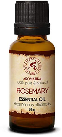 Rosmarin Öl 20ml - Reine & Natürliche Rosmarinöl - Rosmarinus Officinalis - Spanien - für Aromatherapie - Aroma Diffuser - Duftlampe - Anti-Haarausfall - Beauty - Naturkosmetik