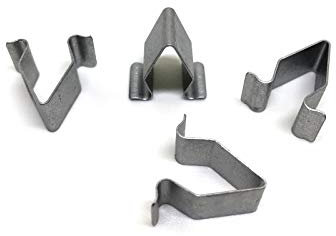 10 Stück Metall Befestigung Klammer Clips Innen Verkleidung Kompatibel mit Audi 4A0867276 DIK097