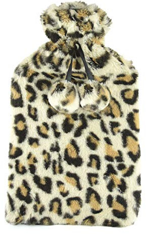 Home Flair Hot Water Bottle | Hot Water Bottle with Cover UK | Warmies Thermal Luxury Faux Fur 2L Large Hot Water Bottle | Hand Warmers | Foot Warmer