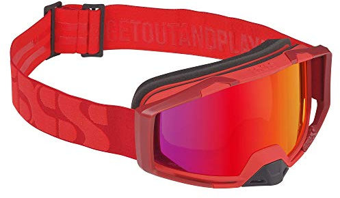 IXS Trigger LP Mountainbike/BMX/E-Bike, Rot/Orange, Low Profil