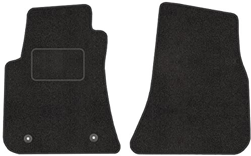 Vorne Velour Fußmatten Satz für Dodge Challenger III - 2-teilig - Passgenau