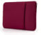 MicaYoung 15.6 Inch Laptop Sleeve Protective Case with Zipper Pocket Compatible with 15.6 Dell G15/Legion 15.6 Inch Chromebook Computer Notebook, Red