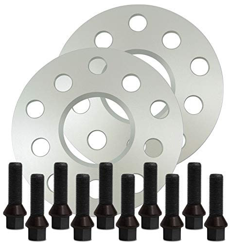 SilverLine Spurverbreiterung 20mm (10mm) mit Schrauben silber 5x112 57,1mm - 12118E-44_M1415KU38S