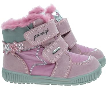 Primigi Ride 19 GTX, Stivali da Neve Bambina, Pink-Orchidea, 22 EU