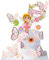 18 Stück Blumenfee Cupcake Topper,Blumenfee Mini Figuren Set,Blumen Feen Geburtstag Deko,Butterfly Cake Topper für Geburtstagsfeierzubehör Baby Shower Anniversary Decorations