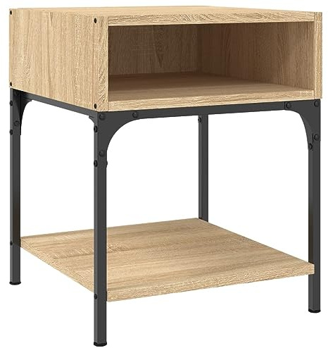 vidaXL Nachttisch Sonoma-Eiche 40x41x50 cm Holzwerkstoff