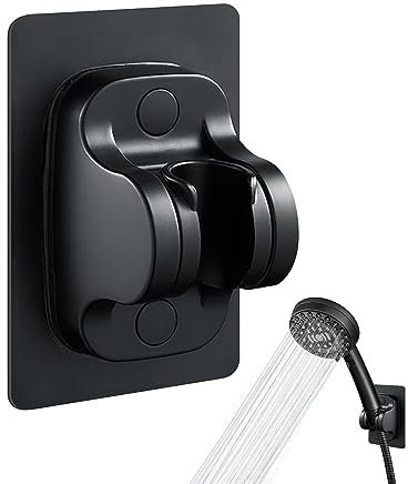 boiler Duschkopfhalter Wandhalterung | Verstellbarer Halter für Handbrause - Robuster, rostfreier Duschdüsenhalter für Badezimmer, Zuhause, Hostel, Hotel