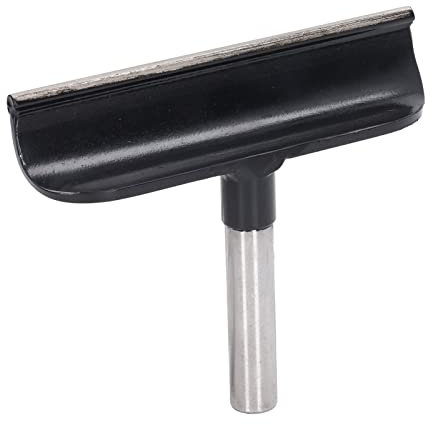 Repose-outil de Tour en Acier Inoxydable, Support de Tournage du Bois, Coussinet de Barre avec Tige Trempée, Poignée Ronde de Tournage du Bois, Accessoires de Bricolage, 16 Mm de