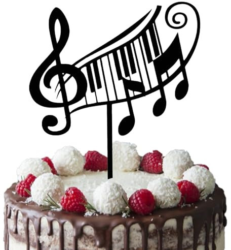 Music Note Cake Topper
