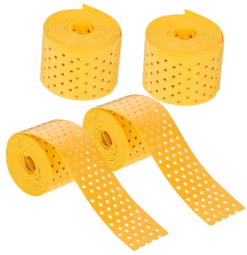 ibasenice Drumstick-wickelband 4 Rollen Klebeband Für Drumsticks Drum-tape Schweißband-tape Drum-griffband