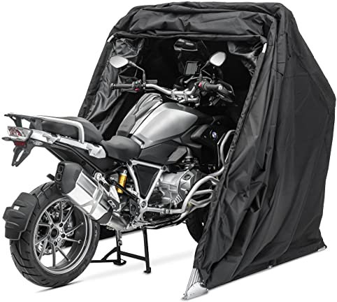 Garaje Plegable Compatible para Motos Funda portatil XXL DPLB