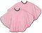 2 PCS Capes de Coiffure Courtes, Capes de Barbier en Nylon, Cape de Coupe de Cheveux Imperméable, Peignoir de Salon de Coiffure, Robe de Coiffure Professionnelle, Cape de Teinture des Cheveux (Rose)