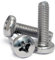 25x M4 x 50mm Phillips Pan Head Machine Screws Bolts A2 Stainless Steel - Ideal for Securing Monitors, Electronics, Appliances, Furniture, and Metal Assemblies